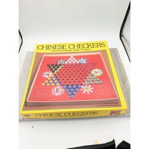 Vintage Western Publishing Chinese Checkers Game Complete Set With Box